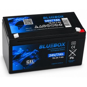 BLUEBOX gelio akumuliatorius VRLA AGM 24V7Ah